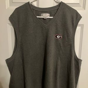 Cutter and Buck Georgia Bulldogs vest 2XL XXL
